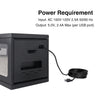Sound Town STCC-USB16US-R | REFURBISHED: Multi-Device Wall-Mountable Charging Cart w/ 16 USB Ports and Casters, for iPads, Tablets, Laptops, Chromebooks - Power Requirement
