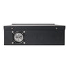 Sound Town STDVR-155-R | REFURBISHED: Heavy Duty DVR Security Lockbox with Cooling Fan, Black, 15"W x 15"D x 5"H - Back