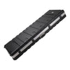 Sound Town STKBC-76-R REFURBISHED: Lightweight 76-Note Keyboard Case, ATA Flight Case with TSA Approved Locking Latches, Customizable Interior, Recessed Wheels with ergonomic handles