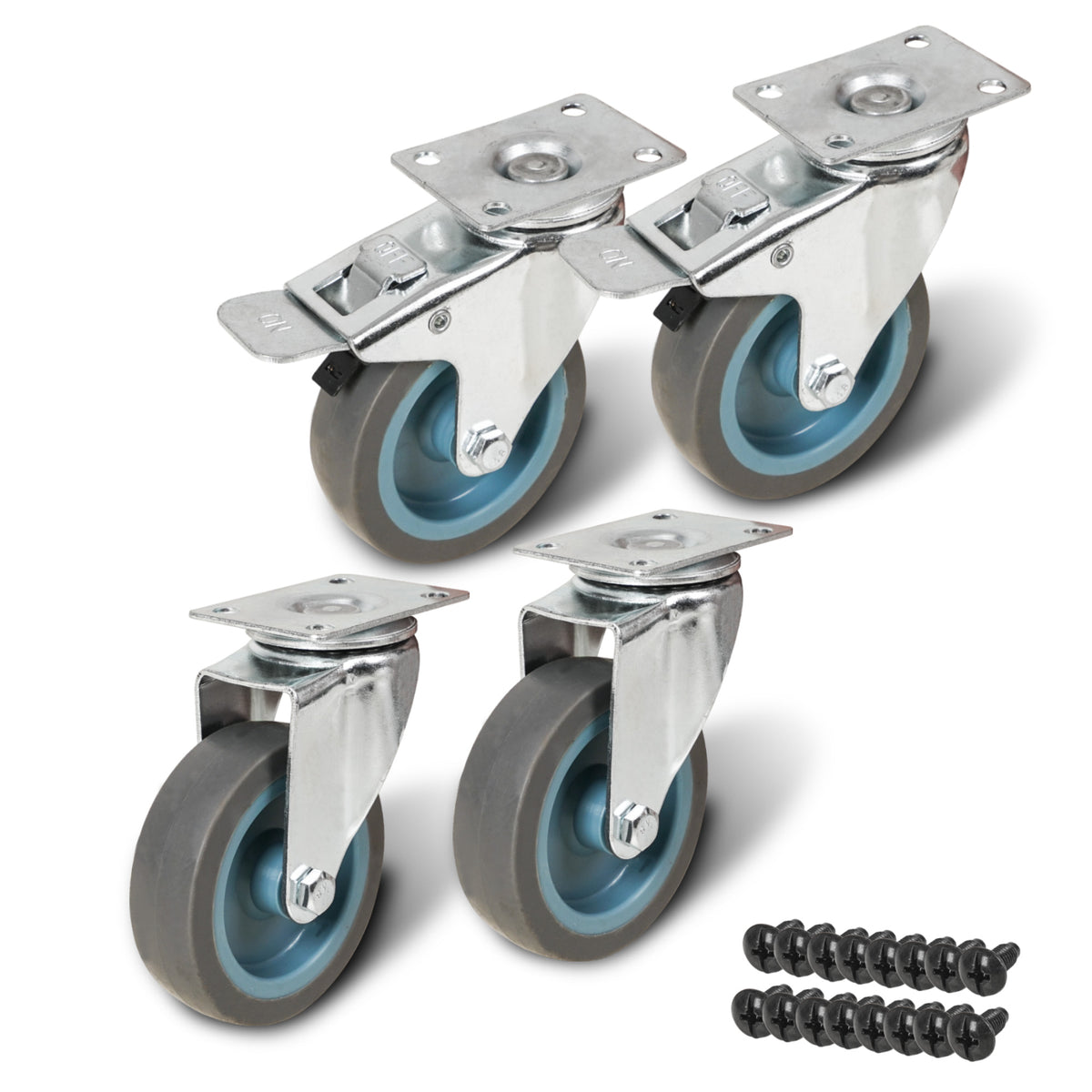 Drop Casters STLC3-4PACK | 4 Pack 3