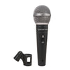 Sound Town STMICKT3-R | REFURBISHED: 3-piece Professional Handheld Dynamic Microphone Kit with Carry Case, 26ft XLR to 1/4" Audio Cables with Mic Clips