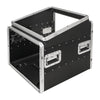 Sound Town STMR-A10X8UW-R | REFURBISHED: 8U Lightweight and Compact ATA ABS Rack Case, with Slant Mixer Top, Casters, 21" Depth, 10U Top , 8U Side Spaces-without Covers Right View