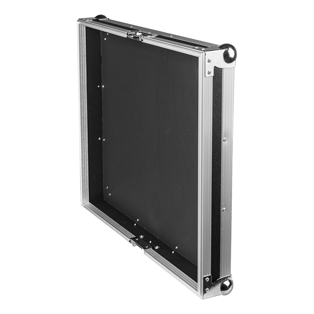 Sound Town STMR-LID | Heavy-Duty Plywood Replacement Lid for STMR Series Rack/Road Cases - Metal Ball Corners