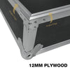 STMR-LID6-12 | Heavy-Duty 12mm Plywood Replacement Lid with 6" Extended Internal Height for STMR Series Rack/Road Cases - Angled Edge