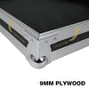 Sound Town STMR-LID6 | Heavy-Duty 9mm Plywood Replacement Lid with 6" Extended Internal Height for STMR Series Rack/Road Cases - Curved Edge