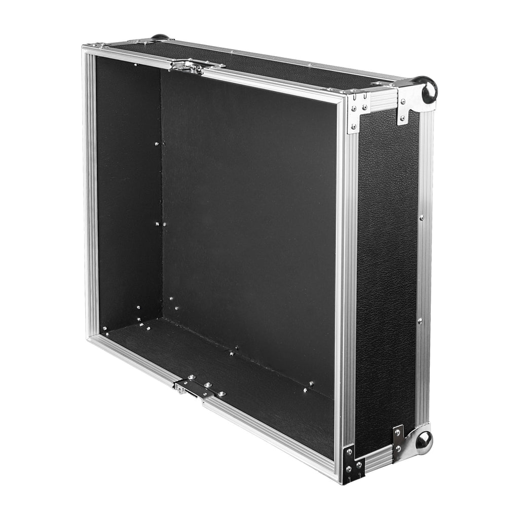 Sound Town STMR-LID6 | Heavy-Duty Plywood Replacement Lid with 6" Extended Internal Height for STMR Series Rack/Road Case - Metal Ball Corners
