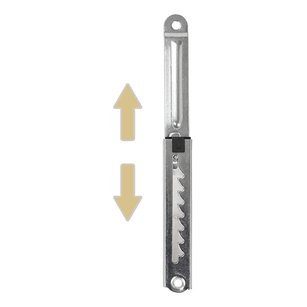 Sound Town STMR-RL | Adjustable Rail Lift Hinge Support for STMR Series- Adjustable Height