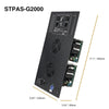 Sound Town STPAS-G2000 | 2-Channel Class-D Plate Amplifier 2 x 800W Continuous w/Low-Pass Filter for PA DJ Dual Subwoofer Cabinet - Size and Dimensions
