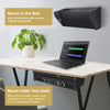 Sound Town STPPRK-1U-R | REFURBISHED: 1U Wall-Mount/Under-Desk Mount Patch Panel Bracket Rack, for 19" PA/AV/IT/Computer Equipment, Horizontal/Vertical - Mount to the wall or under your workstation for easy network or A/V equipment access