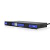 Sound Town STPS-A28 Rack-Mountable AC Power Sequencer w/ 10 Outlets, Aluminum Panel, Surge Protection, for Stage, Studio, Home Theater - Left Panel