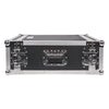 Sound Town STRC-4U-R | REFURBISHED: 4U Space PA/DJ Rack/Road Case w/ 17" Depth, Plywood, Metal Ball Corners, Pro Tour Grade Flight Case - Hard Cover