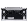 Sound Town STRC-6U-R | REFURBISHED: 6U (6 Space) PA/DJ Rack/Road Case with 21" Depth, Plywood, Metal Ball Corners - Front Panel