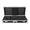 Sound Town STRC-KB49W | Plywood 49-Note Keyboard ATA Flight Case, with Recessed Handles and Latches, High-density Foam Interior