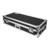Sound Town STRC-KB49W | Plywood 49-Note Keyboard ATA Flight Case, with Recessed Handles and Latches, High-density Foam Interior for Convenient Transportation