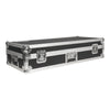 Sound Town STRC-KB49W | Plywood 49-Note Keyboard ATA Flight Case, with Recessed Handles and Latches, High-density Foam Interior - Left View