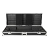 Sound Town STRC-KB76W-R | REFURBISHED: Plywood 76-Note Keyboard ATA Flight Case, with Recessed Wheels, Handles and Latches, High-density Foam Interior - Adjustable Foam Wedges and Blocks