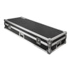 Sound Town STRC-KB76W-R | REFURBISHED: Plywood 76-Note Keyboard ATA Flight Case, with Recessed Wheels, Handles and Latches, High-density Foam Interior - Portable