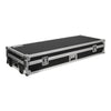 Sound Town STRC-KB88W-R | REFURBISHED: Plywood 88-Note Keyboard ATA Flight Case, with Recessed Wheels, Handles and Latches, High-density Foam Interior - Heavy Duty