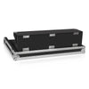 Sound Town STRC-M32DH-R | REFURBISHED: ATA Plywood Mixer Case with Interior Foam Protection, Dog House and Caster wheels for Midas M32 Mixer Console - Back View