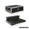 Sound Town STRC-M32DH-R | REFURBISHED: ATA Plywood Mixer Case with Interior Foam Protection, Dog House and Caster wheels for Midas M32 Mixer Console - Interior and Exterior Size and Dimensions