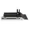 Sound Town STRC-M32RDH | ATA Plywood Mixer Case with Interior Foam Protection, Dog House and Caster wheels for Midas M32R Mixer Console - Side View