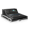 Sound Town STRC-M32RDH | ATA Plywood Mixer Case with Interior Foam Protection, Dog House and Caster wheels for Midas M32R Mixer Console, Providing Easy Cable Access and Storage