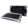 Sound Town STRC-PDLW-R | REFURBISHED: Pedal Board ATA Road Case with Wheels, Handles, Guitar Effects Tray