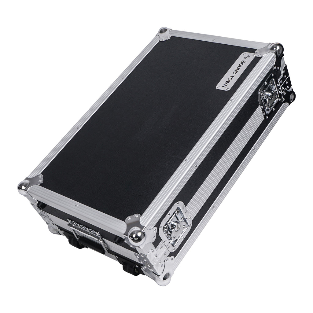 Sound Town STRC-PDLW Pedal Board ATA Road Case with Wheels and Handles - side panel