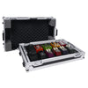 Sound Town STRC-PDLW Pedal Board ATA Road Case with Wheels and Handles for Guitar Effects