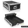 Sound Town STRC-QU16DH-R | REFURBISHED: ATA Plywood Mixer Case with Interior Foam Protection, Dog House and Caster wheels for Allen & Heath QU-16 Mixer Console-Size and Dimensions