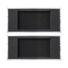 Sound Town STRC-SP4US-R | REFURBISHED: Shock Mount 4U ATA Plywood Rack Case with 15" Rackable Depth, 4-Space Size, Pro Tour Grade - Removable Front and Back Covers with Foam Protection