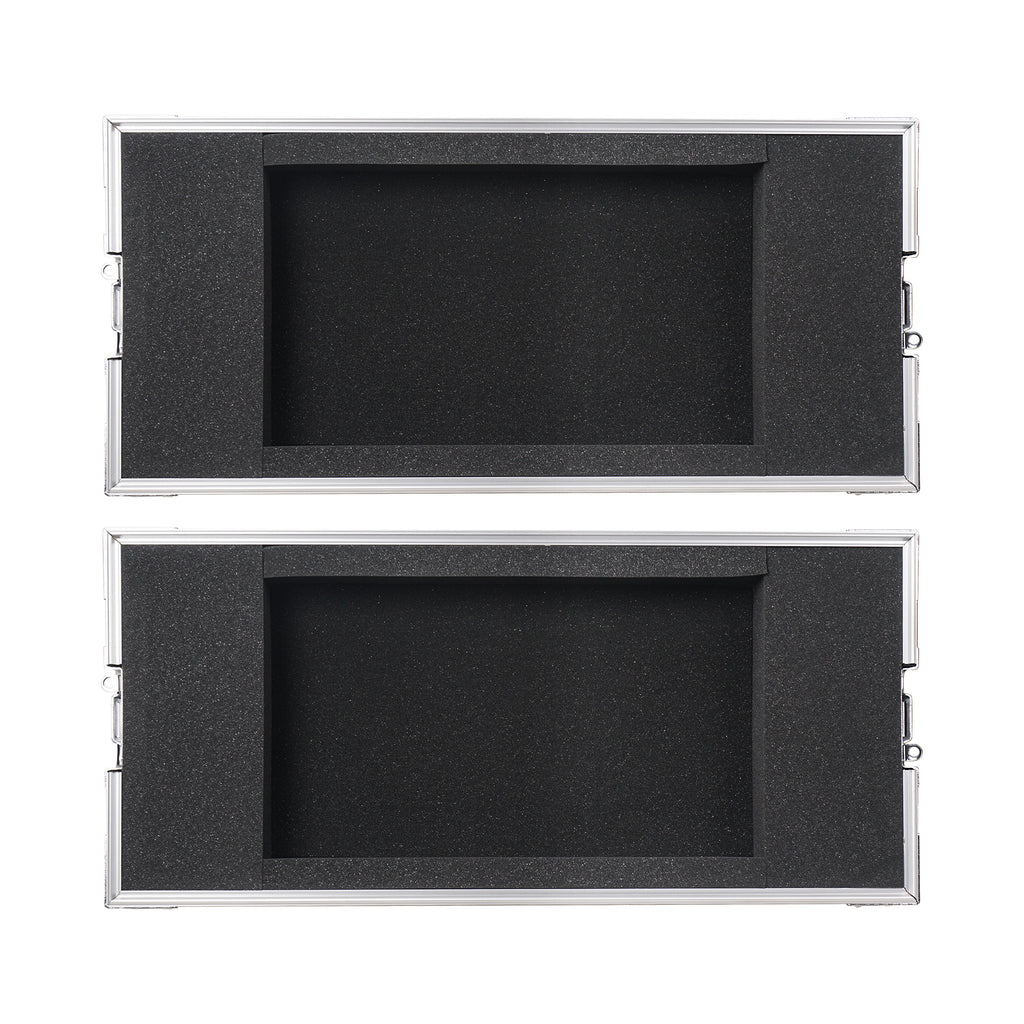 Sound Town STRC-SP4US-R | REFURBISHED: Shock Mount 4U ATA Plywood Rack Case with 15" Rackable Depth, 4-Space Size, Pro Tour Grade - Removable Front and Back Covers with Foam Protection
