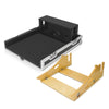 Sound Town STRC-SQ5DH | ATA Plywood Mixer Case for Allen & Heath SQ5 w/ Interior Foam Protection, Doghouse, Caster Wheels and Removable 5/8" Birch Plywood Tray-Removable Tray