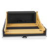 Sound Town STRC-SQ5DH | ATA Plywood Mixer Case for Allen & Heath SQ5 w/ Interior Foam Protection, Doghouse, Caster Wheels and Removable 5/8" Birch Plywood Tray-Providing Easy Cable Access and Storage