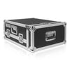 Sound Town STRC-SQ5DH | ATA Plywood Mixer Case for Allen & Heath SQ5 w/ Interior Foam Protection, Doghouse, Caster Wheels and Removable 5/8" Birch Plywood Tray-Heavy Duty Construction