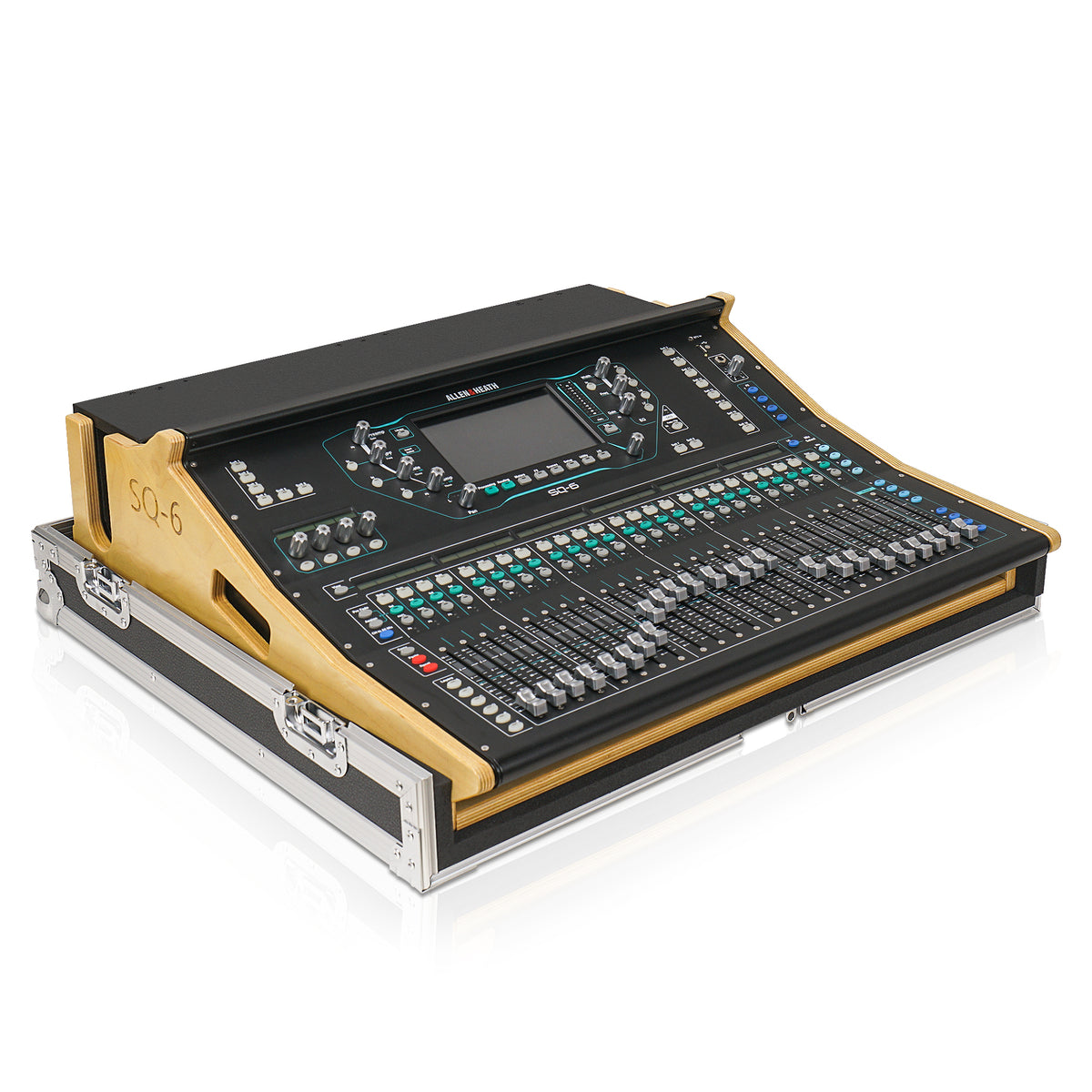 STRC-SQ6DH | ATA Plywood Mixer Case for Allen & Heath SQ6 w