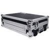 Sound Town STRC-SRLT Refurbished DJ Controller Road Case with Sliding Platform, Wheels and Rubber Handles - Left Panel
