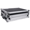 Sound Town STRC-SRLT Refurbished DJ Controller Road Case with Sliding Platform, Wheels and Rubber Handles  - Right Panel