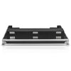 Sound Town STRC-X32DH-R | REFURBISHED:| ATA Plywood Mixer Case with Interior Foam Protection, Dog House and Caster wheels for Behringer X32 Mixer Console - Back View