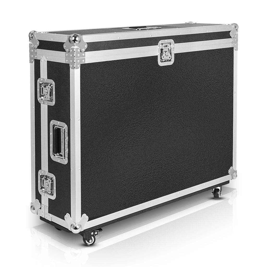 Sound Town STRC-X32DH-R | REFURBISHED: ATA Plywood Mixer Case with Interior Foam Protection, Dog House and Caster wheels for Behringer X32 Mixer Console with Recessed Latches, Rubber-Gripped Handles