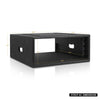 Sound Town STRCP-4U-R | REFURBISHED: 4U PA, DJ Rack/Road Case with 4-Space, Industry-Grade Plywood with Polyurea Coating, 19.7" Rackable Depth - Pro Tour Grade-Dimensions
