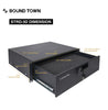 Sound Town STRD-3D-R 19" 3U Locking Rack Mount Sliding Drawer, with Protection Foam, Refurbished - Size & Dimensions