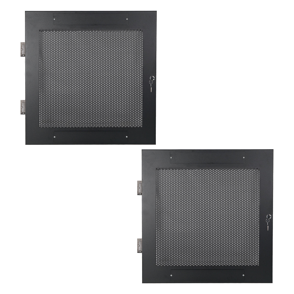 STRK-DS12U | Vented Server Rack Doors, for STRK-M12U Steel Rack
