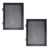 Sound Town STRK-DS16U-R | REFURBISHED: Vented Server Rack Doors, for STRK-M16U Steel Rack - Front & Back
