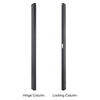 Sound Town STRK-DS21U-R | REFURBISHED: Vented Server Rack Doors, for STRK-M21U Steel Rack - Hinge & Locking Columns