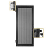 Sound Town STRK-DS30U Vented Server Rack Doors, for STRK-M30U Steel Rack- Key Set and Hinge