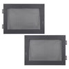 Sound Town STRK-DS8U-R | REFURBISHED: Vented Server Rack Doors, for STRK-M8U Steel Rack - Pair