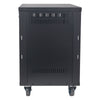 Sound Town STRK-M12U-R | REFURBISHED: 12U Universal Steel Equipment Rack w/ Locking Casters, Vented Side Panels for Audio/Video, Server and Network - Heavy Duty