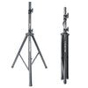 Sound Town STSD-71B | Universal Tripod Speaker Stand with Adjustable Height, 35mm Compatible Insert, Locking Knob and Shaft Pin