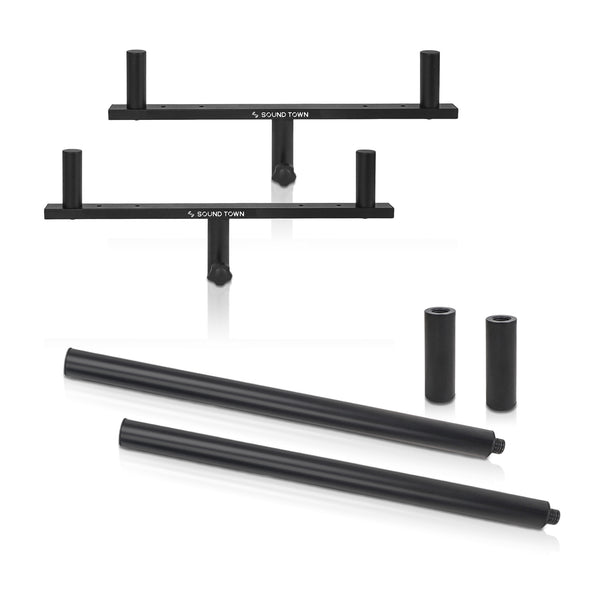 STSDS-20D2 | Sound Town 2-Pack Dual Speaker Pole Mount Set, 20